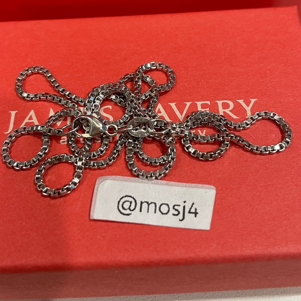 James Avery Medium Box Chain - Picture 3 of 3